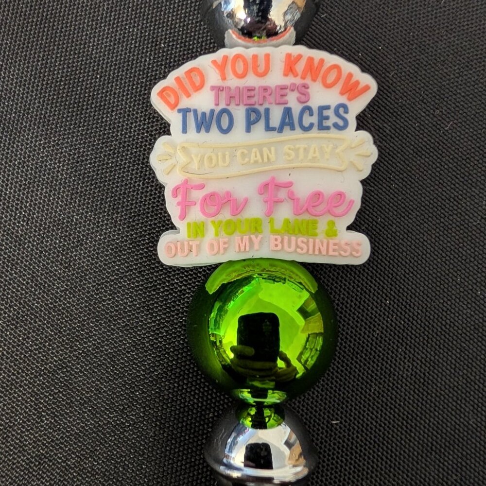 Handmade Two Places You Can Go Bottle Opener - Picture 2 of 2